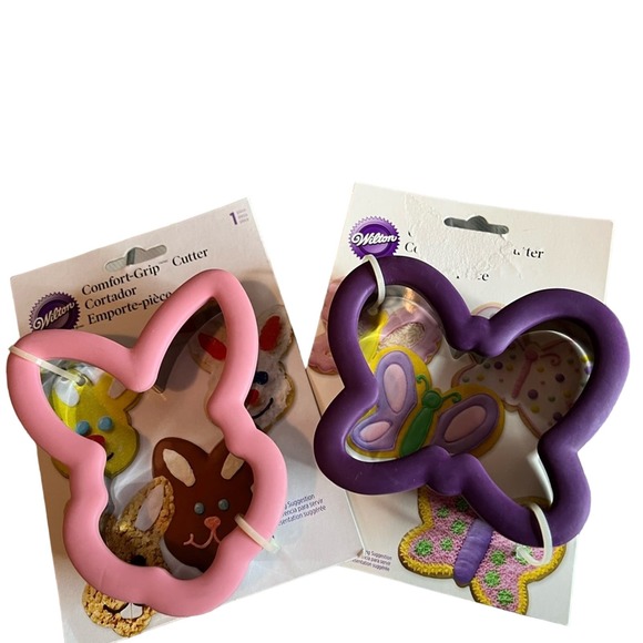 Wilson Comfort Grip Cutter Set Bunny & Butterfly PRICE DROPPED HALF OFF! - Picture 6 of 15